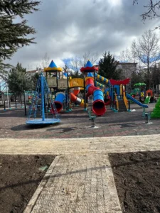Pursaklar Belediyesi tarafından hayata geçirilen park yenileme projeleri kapsamında Turgut