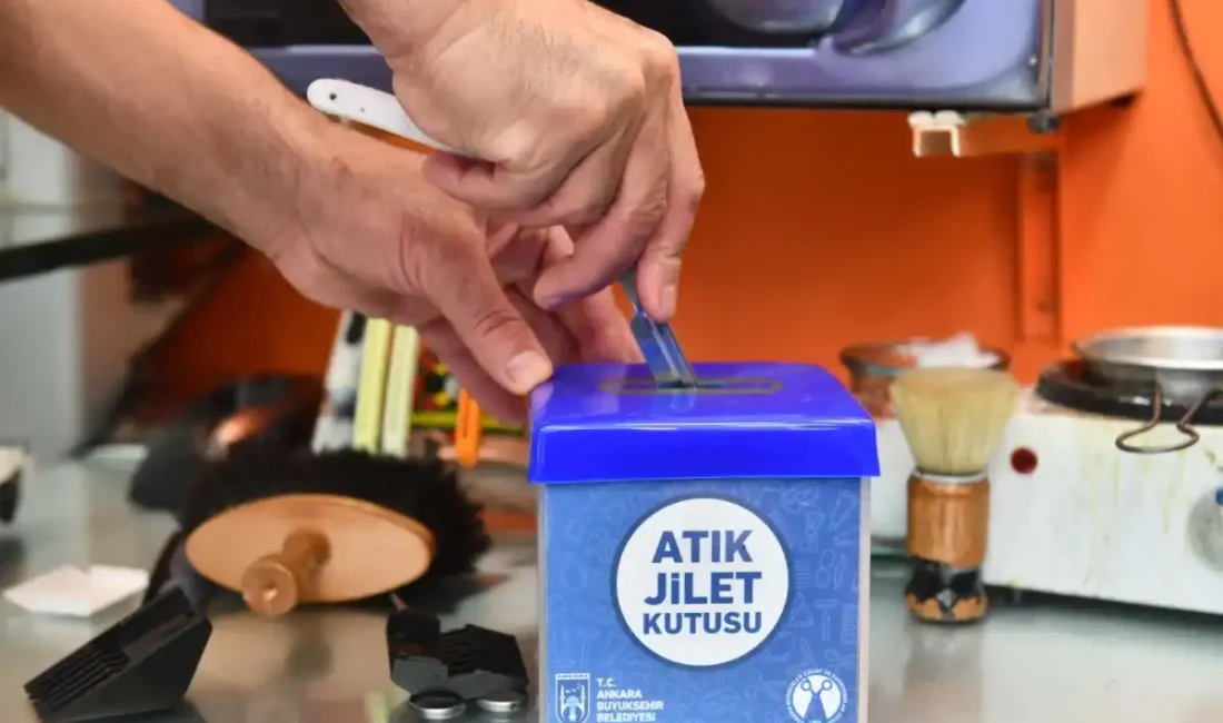 Ankara Büyükşehir Belediyesi ve Berberler Odası iş birliğiyle yürütülen Atık