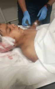 Ankara’nın Altındağ ilçesinde, okuldan evine dönen bir çocuk sahipsiz sokak