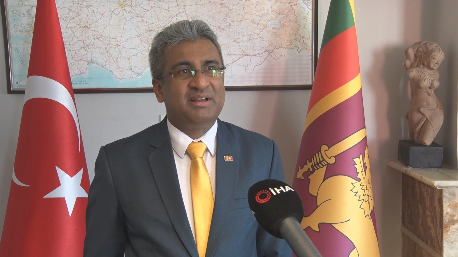 Sri Lanka’nın Ankara Büyükelçisi Niluka Kadurugamuwa, ülkesinde yaşanan büyük sel