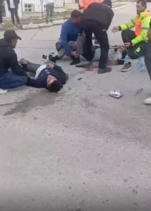 Ankara’nın Polatlı ilçesinde meydana gelen trafik kazasında, kontrolden çıkan bir