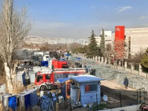 Ankara’nın Yenimahalle ilçesinde bulunan Emniyet Müdürlüğü Yediemin Otoparkında park halindeki