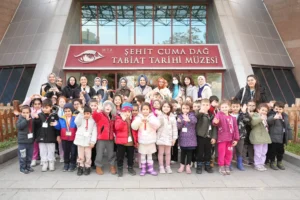 Keçiören Belediyesi Çocuk Gelişim Merkezleri’nde eğitim gören minik öğrenciler, Şehit