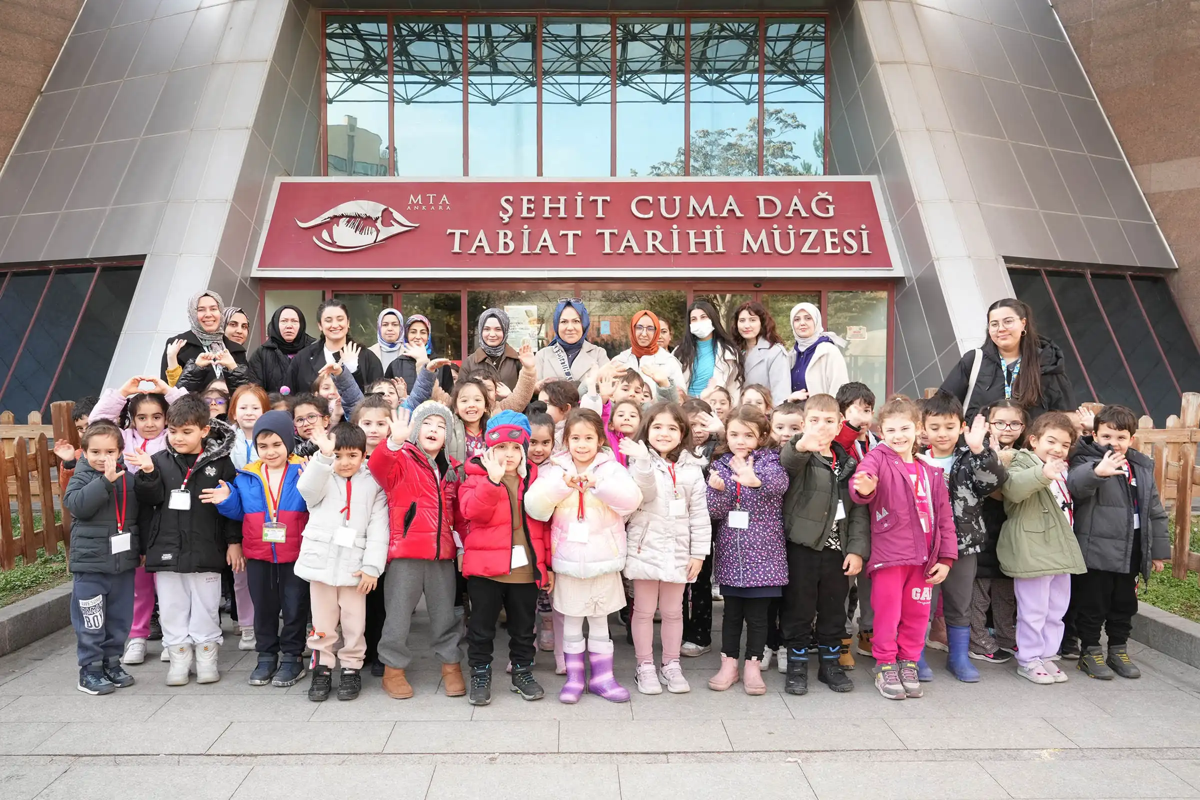 Keçiören Belediyesi Çocuk Gelişim Merkezleri’nde eğitim gören minik öğrenciler, Şehit