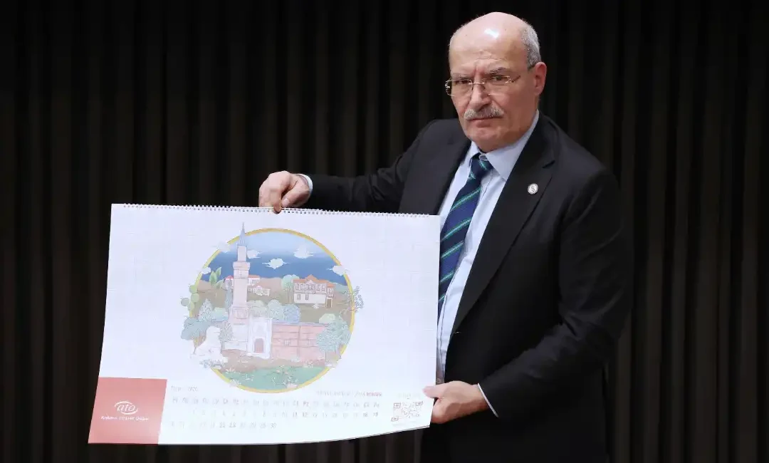 ATO, “Doku Ankara” temasıyla hazırladığı 2026 takviminde Ankara’nın binlerce yıllık