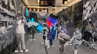 Cumhurbaşkanlığı Millet Kütüphanesi’nde açılan “Bütün Mutlu Aileler Birbirine Benzer” sergisi,