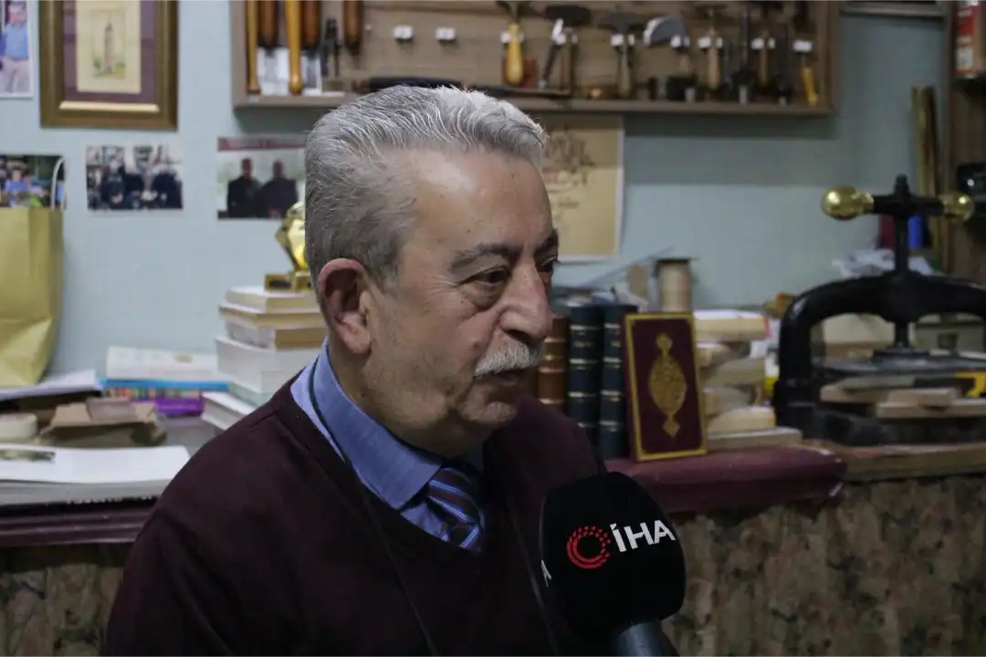 Geleneksel kitap ciltleme(mücellit) ustası Mehmet Karslı, Kültür ve Turizm Bakanlığı