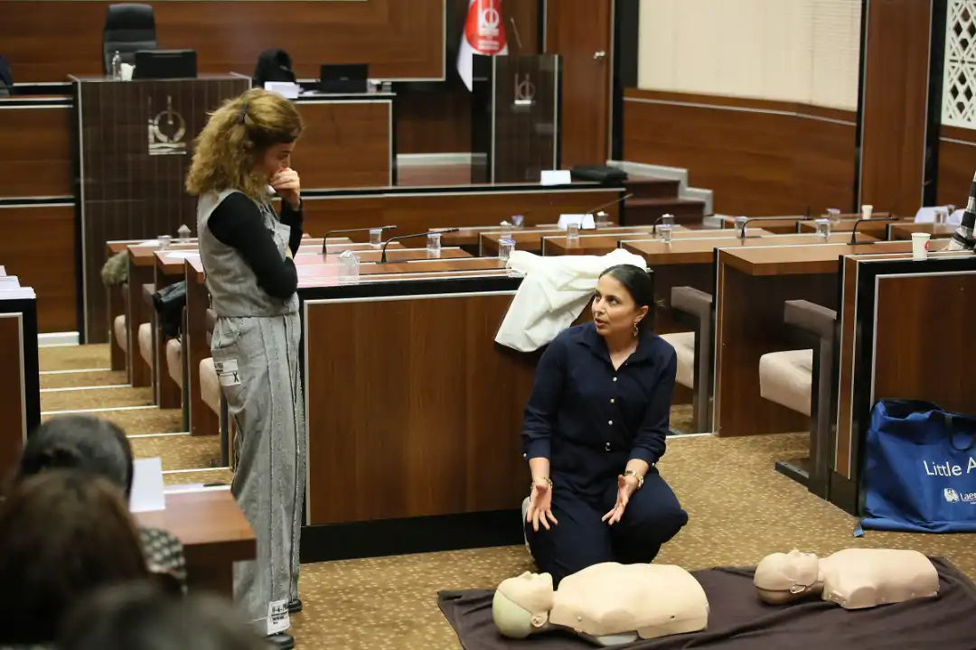 Keçiören Belediyesi, Sağlık Bakanlığı iş birliğiyle personele yönelik ilk yardım