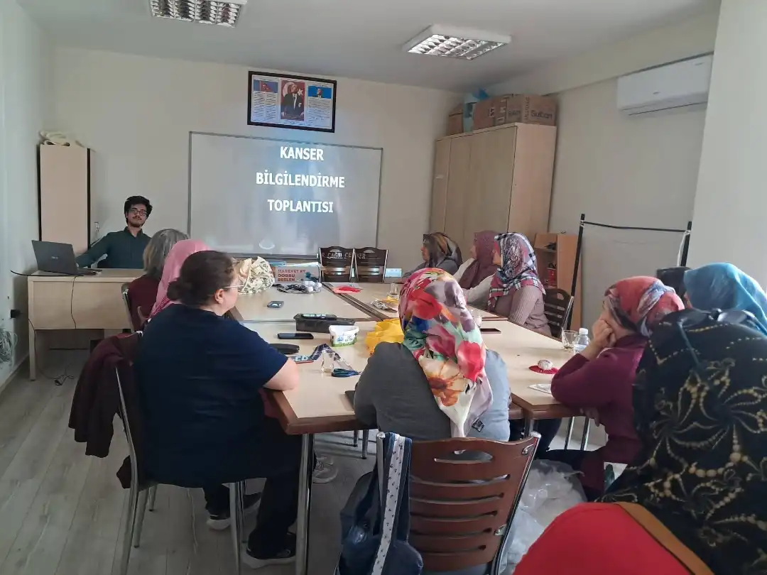 Beypazarı Aile Destek Merkezi kursiyerleri, rahim ağzı ve sık görülen
