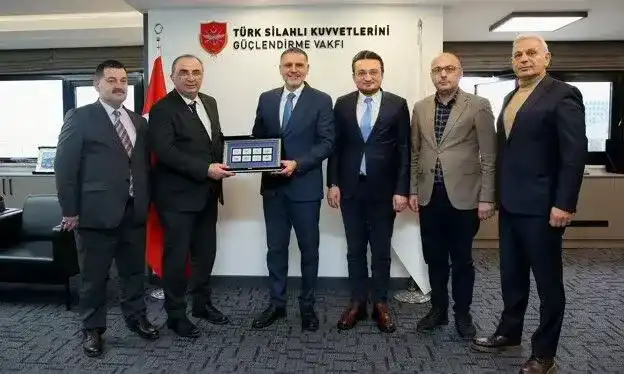 Ankara RİDEF, TSKGV Genel Müdürü Bilal Topçu’yu ziyaret etti. Ziyarette