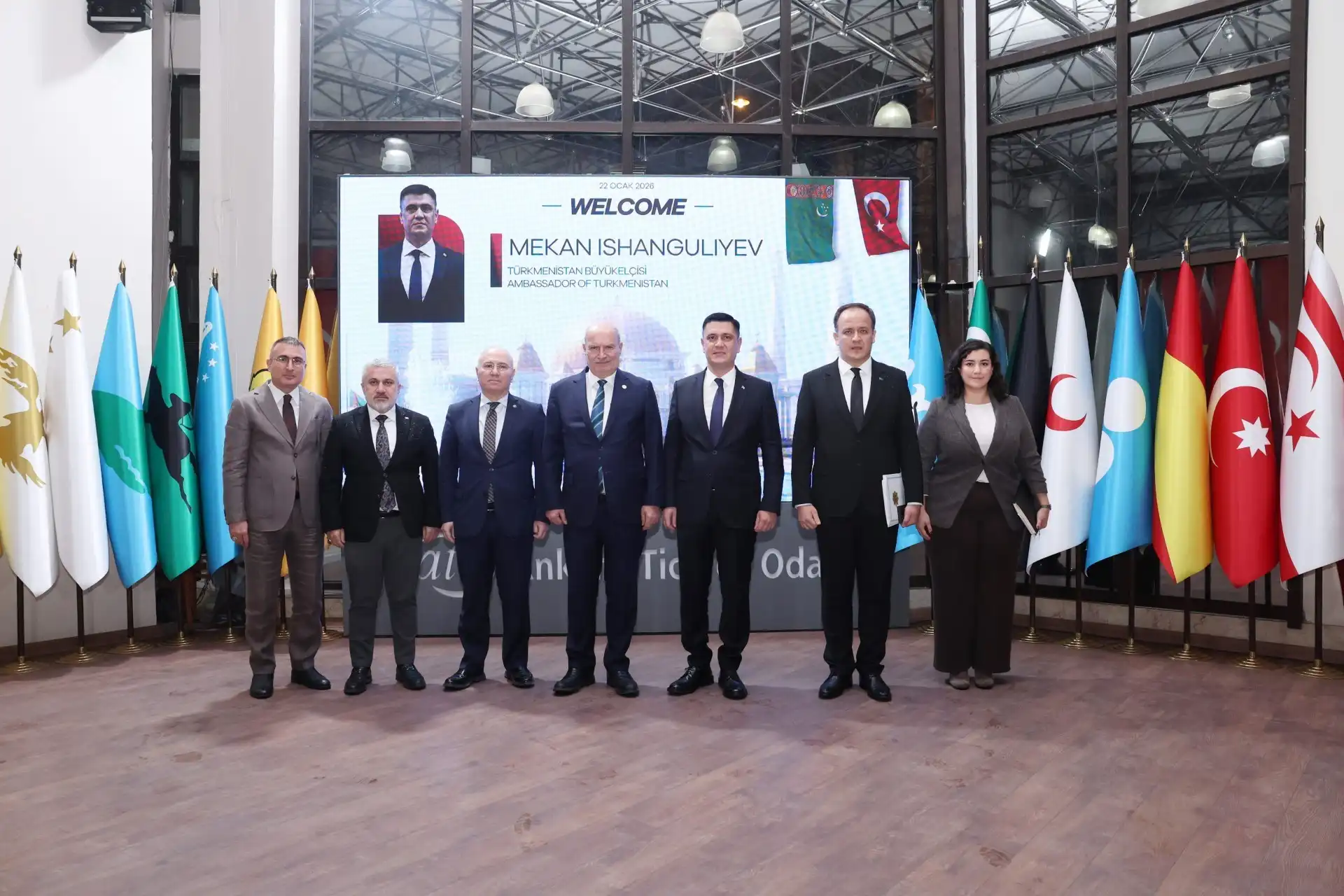 ATO Başkanı Gürsel Baran, Türkiye ile Türkmenistan arasındaki 2,2 milyar