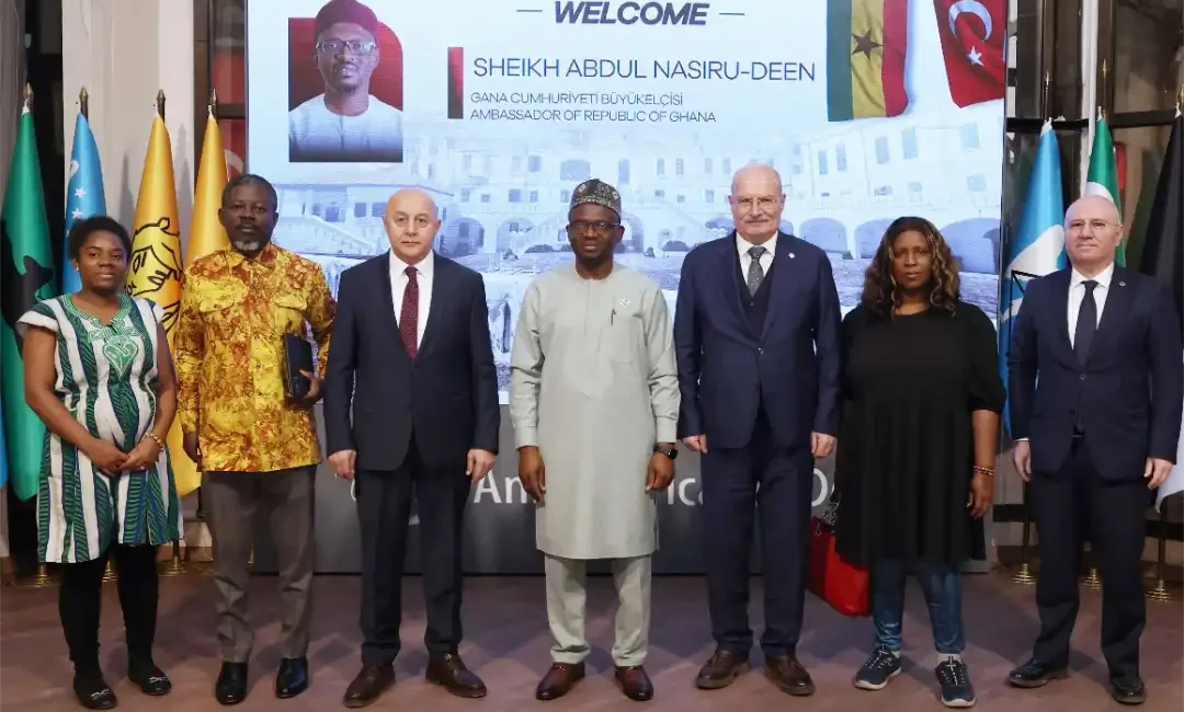 ATO Başkanı Baran, Türkiye-Gana ticaret hacmini 1 milyar dolara çıkarmayı