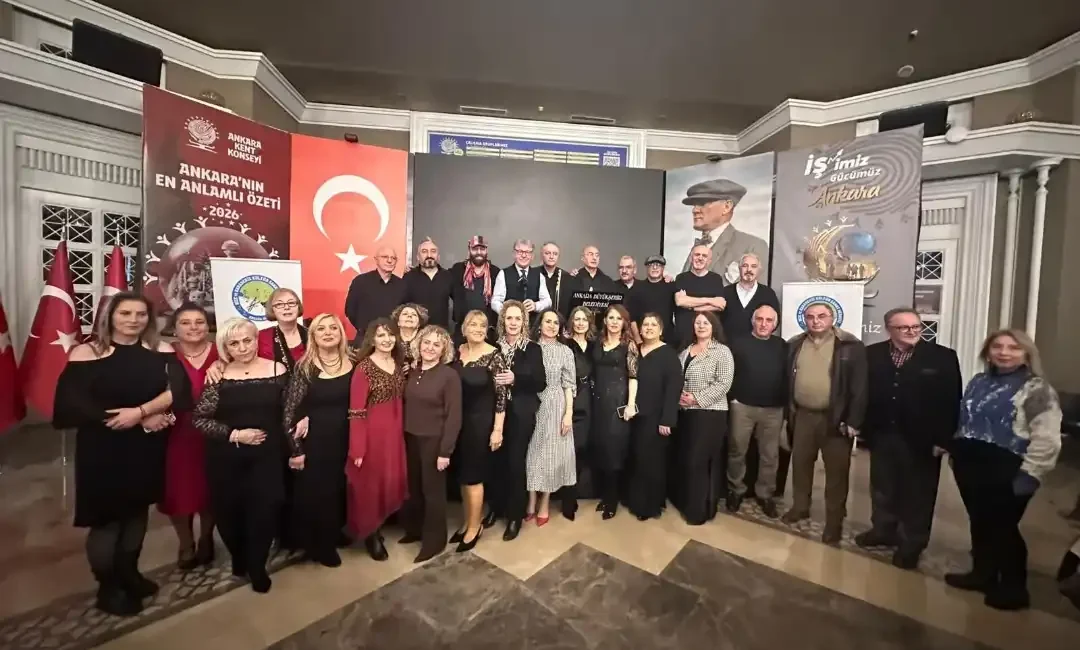 RİKAD Karadeniz Türkü Topluluğu’nun Ankara Kent Konseyi’nde düzenlediği “2025 Biterken…