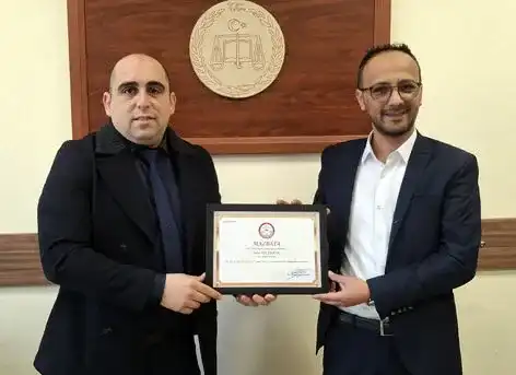 Beypazarı Terziler Odası Başkanı seçilen Önder Keleşoğlu, İlçe Seçim Kurulu’ndan