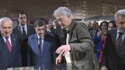 Ankara Anadolu Medeniyetleri Müzesi’nde, Karkamış kazılarında ortaya çıkan 57 eser