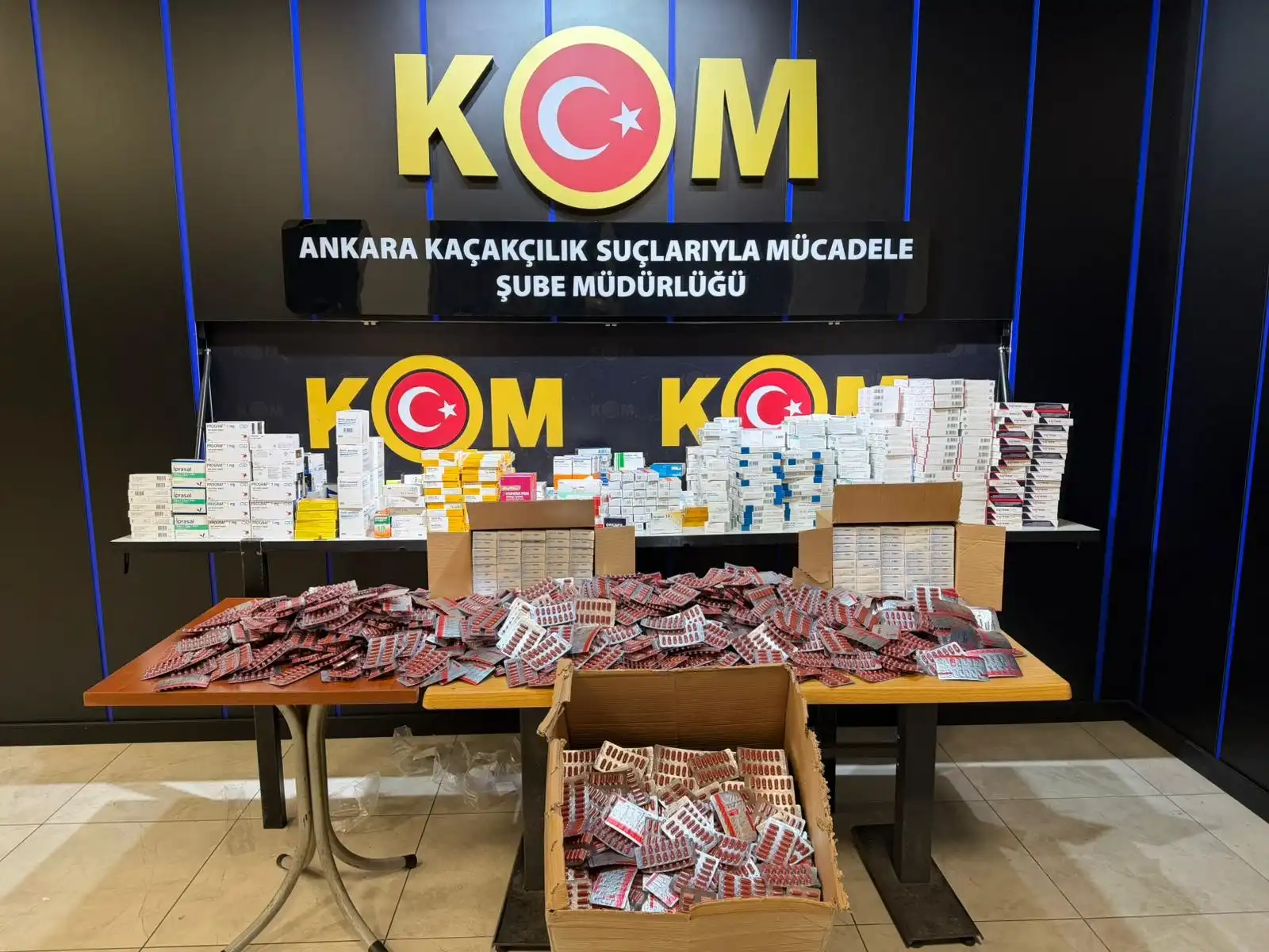 Ankara’da özel reçeteye tabi ilaçları yasa dışı yollarla toplayarak satmaya