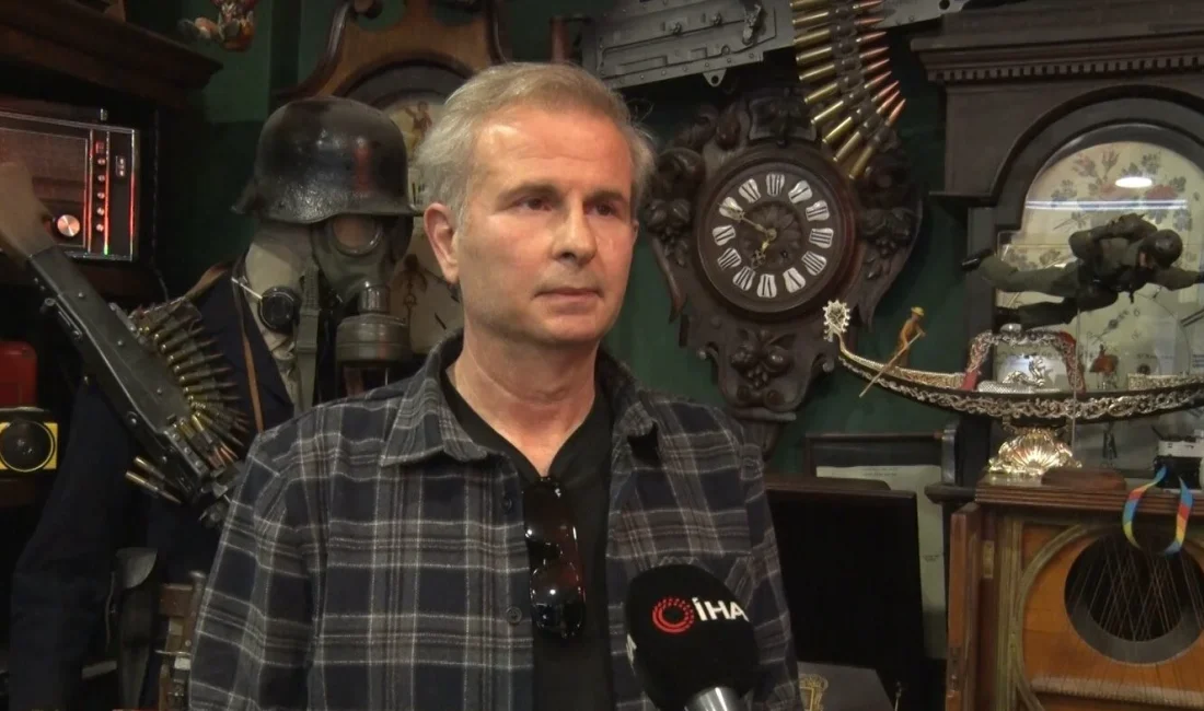 2. Dünya Savaşı’nın İzleri Ankara’daki Antikacıda Gün Yüzüne Çıktı Ankara’da antikacı Hakan Şehri, 2. Dünya Savaşı’ndan kalan nadir ve