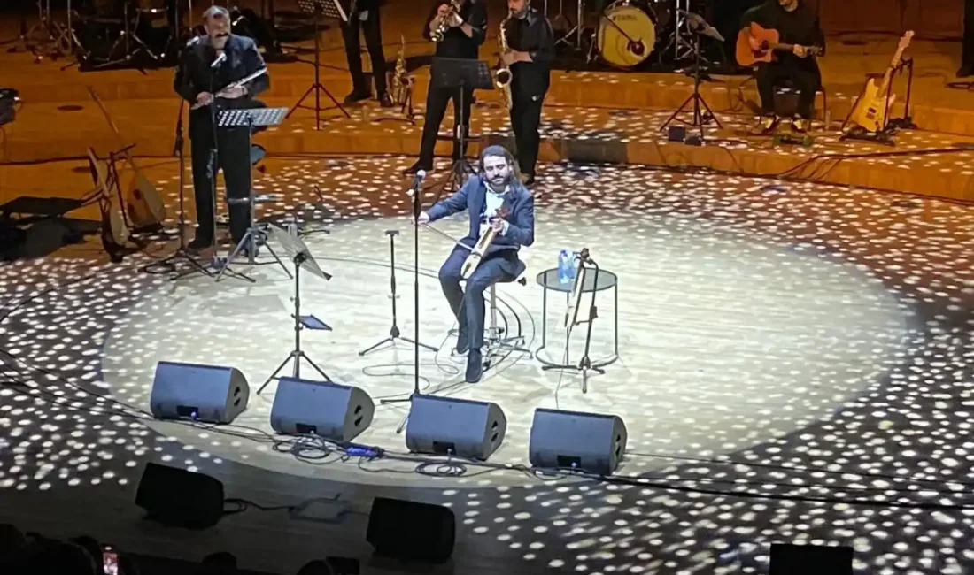Karadenizli sanatçı Selçuk Balcı, Ankara’da CSO Ada Ana Salon’da konser