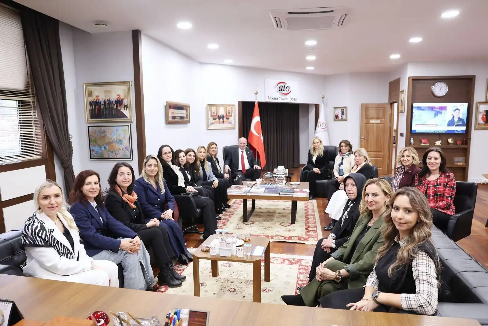 GİFED heyeti, Ankara’da bakanlıklar, Dünya Bankası ve iş dünyası temsilcileri