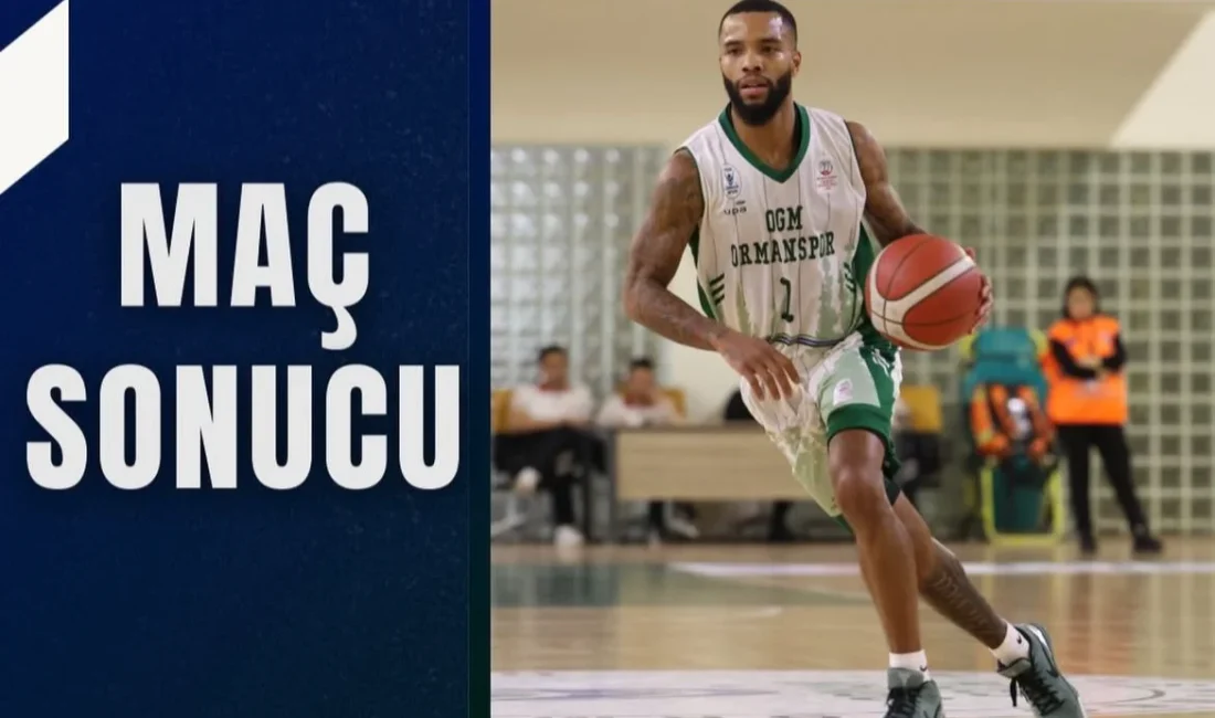 Türkiye Sigorta Türkiye Basketbol Ligi’nde OGM Ormanspor, deplasmanda Pizza Bulls