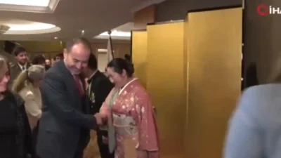 Japonya İmparatoru Naruhito’nun doğum günü Ankara’da düzenlenen resepsiyonla kutlandı. Etkinlikte