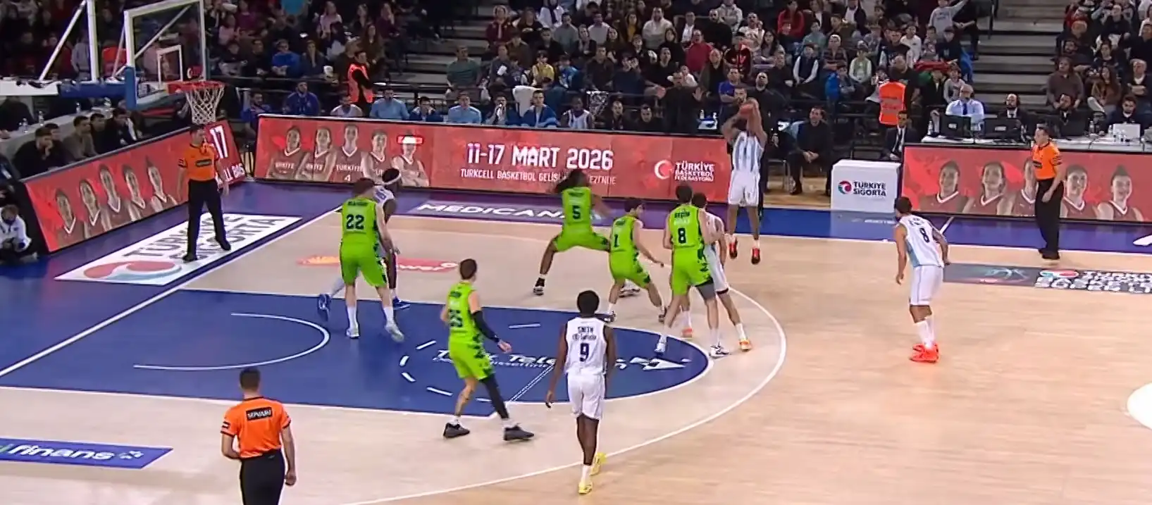 Türkiye Sigorta Basketbol Süper Ligi 18. haftasında Türk Telekom, TOFAŞ’ı