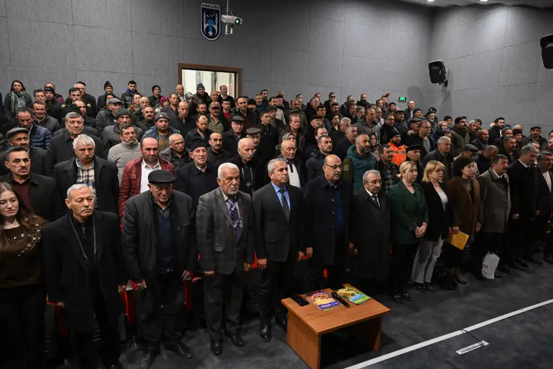 Ankara Büyükşehir Belediyesi, Çubuk’ta düzenlediği “Kışlatmadan İlkbahara Arıcılıkta Koloni Yönetimi”