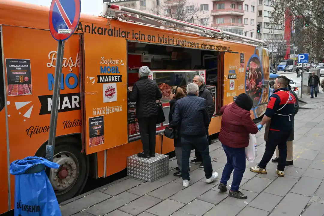 ABB, Ramazan ayı boyunca Başkent Marketler ve Mobil Marketler aracılığıyla